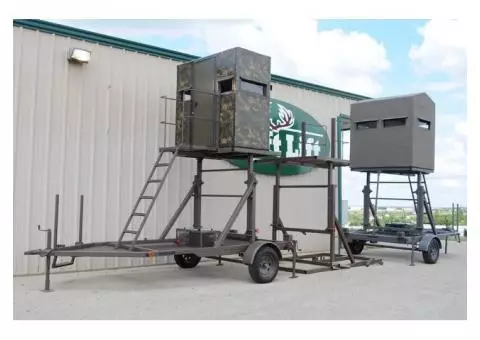 Swift Lift – “The Ultimate Hunting Machine” Portable Deer Tower Stand