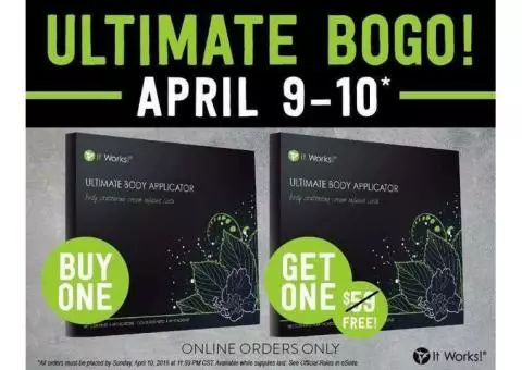 BUY ONE GET ONE WRAPS!